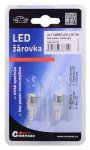 Žárovka 1SUPER LED 12V  T10  bílá 2ks