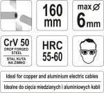 Kleště štípací boční 160 mm