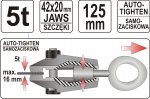 Svěrka karosářská samosvorná k tahání 5t 125mm