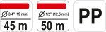 Stojan navíjecí na zahradní hadici 3/4" 45m / 1/2" 50m, pojízdný