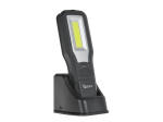 Dílenská svítilna COB LED 10 W + 5 W, 550 lm, powerbanka 2000 mAh - GEKO