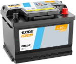 Exide Excell 12V 60Ah 540A EB602