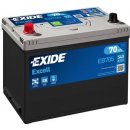 Exide Excell 12V 70Ah 540A EB705 levá