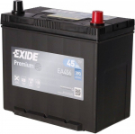 Exide premium Carbon Boost 12V 45Ah 390A EA 456 pravá