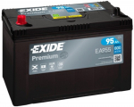 Exide Premium Carbon Boost 12V 95Ah 800A EA955 levá