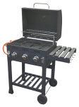 Gril plynový ROYAL GAS L litinový rošt