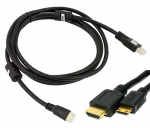 Kabel HDMI-mini HDMI 1,4B, 2m
