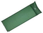 Karimatka samonafukovací 190x60x3,8cm s polštářem KILT zelená