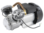 Kompresorová jednotka dvouválcová, 50 l, s elektromotorem 230 V - POWERMAT