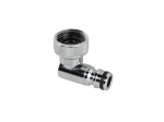 Konektor pro rychlospojku na kohoutek se závitem 3/4", úhlový, otočný 360° - BRADAS