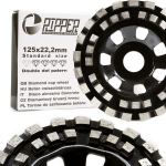 Kotouč brusný diamantový na beton 125 mm, 22,2 mm DOUBLE DOT RIPPER