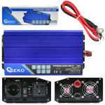 Měnič napětí 12/230V 1000W/2000W, čistá sinusovka GEKO