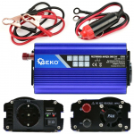 Měnič napětí 24/230V 300W/600W, čistá sinusovka GEKO