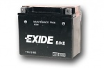 Motobaterie Exide - gelová 12V, 10Ah, 150A, YTX12-BS, levá ETX12-BS