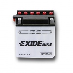 Motobaterie EXIDE BIKE Conventional 11Ah, 12V, YB10L-A2