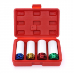 Nástrčné rázové hlavice 1/2" na ALU disky 17, 19, 21, 22mm KRAFT&amp;DELE