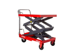 Nůžkový zvedací stůl 300 kg, zdvih 129 cm, pojízdný - MAR-POL