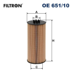 Olejový filtr Filtron OE 651/10