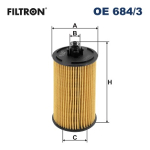 Olejový filtr Filtron OE 684/3