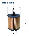 Olejový filtr Filtron OE648/3