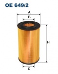 Olejový filtr Filtron OE649/2