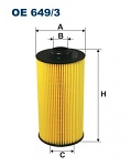 Olejový filtr Filtron OE649/3