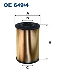 Olejový filtr Filtron OE649/4