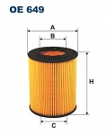 Olejový filtr Filtron OE649