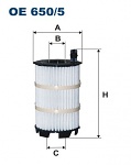 Olejový filtr Filtron OE650/5