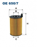 Olejový filtr Filtron OE650/7