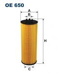 Olejový filtr Filtron OE650