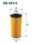 Olejový filtr Filtron OE651/3