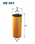 Olejový filtr Filtron OE651