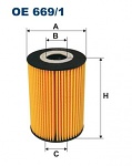Olejový filtr Filtron OE669/1