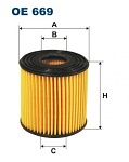 Olejový filtr Filtron OE669
