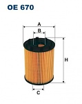 Olejový filtr Filtron OE670