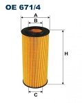 Olejový filtr Filtron OE671/4