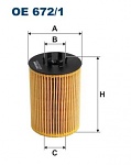 Olejový filtr Filtron OE672/1