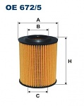 Olejový filtr Filtron OE672/5