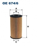 Olejový filtr Filtron OE674/6