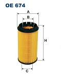 Olejový filtr Filtron OE674