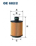 Olejový filtr Filtron OE682/2