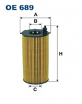 Olejový filtr Filtron OE689