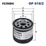 Olejový filtr Filtron OP 618/2
