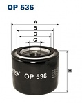 Olejový filtr Filtron OP536
