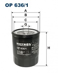 Olejový filtr Filtron OP636/1
