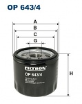 Olejový filtr Filtron OP643/4
