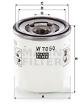 Olejový filtr Mann W 7050