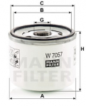 Olejový filtr Mann W 7057