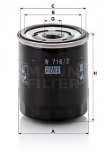 Olejový filtr Mann W 716/2